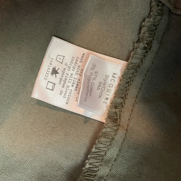 McGuire army green military cargo jacket size Small - Picture 6 of 7